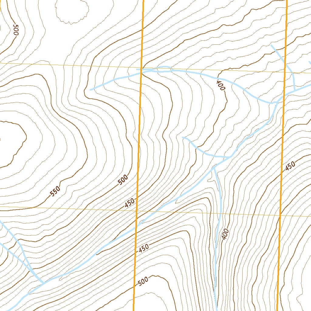 Continuous Ridge Map Lookout Ridge C-2 SW, AK (2020, 25000-Scale) Map by United States ...