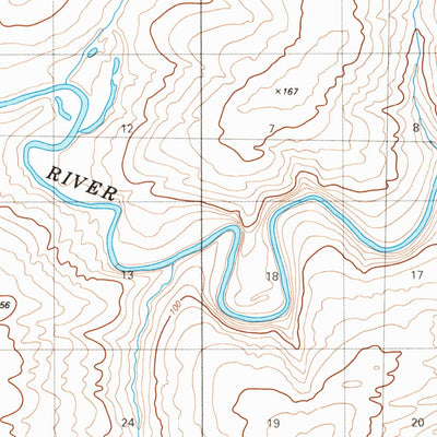 United States Geological Survey Lookout Ridge C-4, AK (1984, 63360-Scale) digital map