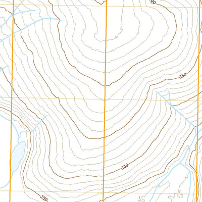United States Geological Survey Lookout Ridge C-4 SE, AK (2020, 25000-Scale) digital map
