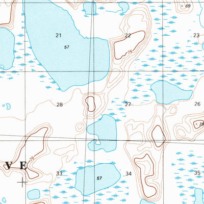United States Geological Survey Lookout Ridge D-1, AK (1984, 63360-Scale) digital map
