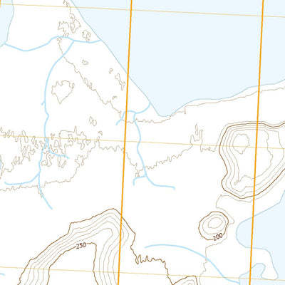 United States Geological Survey Lookout Ridge D-1 NE, AK (2020, 25000-Scale) digital map