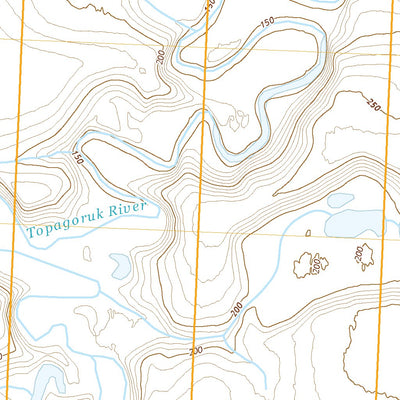 United States Geological Survey Lookout Ridge D-1 NW, AK (2020, 25000-Scale) digital map