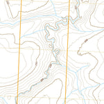 United States Geological Survey Lookout Ridge D-1 SW, AK (2020, 25000-Scale) digital map