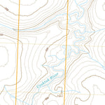 United States Geological Survey Lookout Ridge D-2 SE, AK (2020, 25000-Scale) digital map
