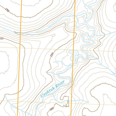 United States Geological Survey Lookout Ridge D-2 SE, AK (2020, 25000-Scale) digital map