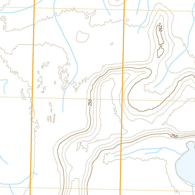 United States Geological Survey Lookout Ridge D-3 NW, AK (2020, 25000-Scale) digital map
