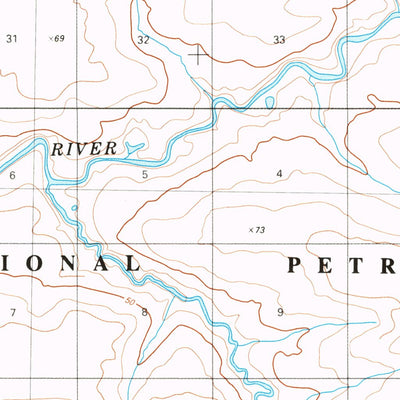 United States Geological Survey Lookout Ridge D-4, AK (1984, 63360-Scale) digital map