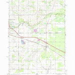 United States Geological Survey Loomis, MI (1969, 24000-Scale) digital map
