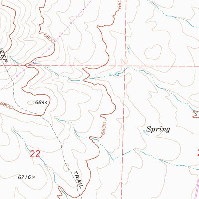 United States Geological Survey Loomis Mountain, NV (1968, 24000-Scale) digital map