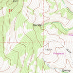 United States Geological Survey Loomis Mountain, NV (1968, 24000-Scale) digital map