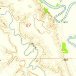 United States Geological Survey Loomis, SD (1957, 24000-Scale) digital map
