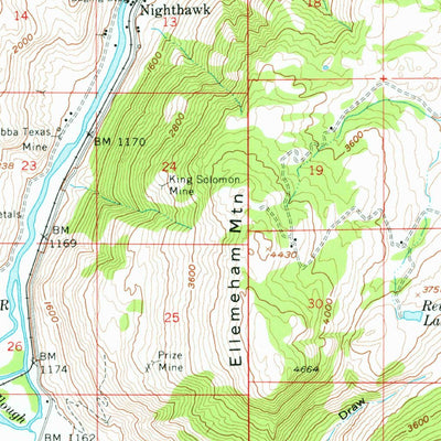 United States Geological Survey Loomis, WA (1956, 62500-Scale) digital map
