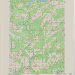United States Geological Survey Loomis, WI (1982, 24000-Scale) digital map