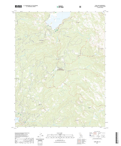 United States Geological Survey Loon Lake, CA (2021, 24000-Scale) digital map