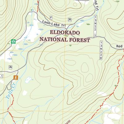 United States Geological Survey Loon Lake, CA (2021, 24000-Scale) digital map