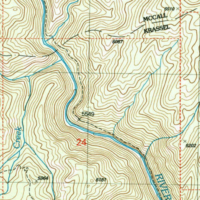 United States Geological Survey Loon Lake, ID (2004, 24000-Scale) digital map