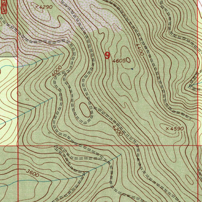 United States Geological Survey Loon Lake, MT (1997, 24000-Scale) digital map