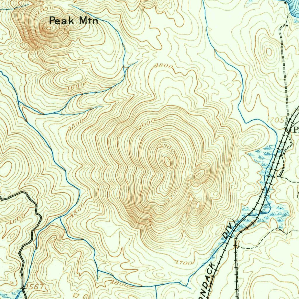 Loon Lake, NY (1906, 62500-Scale) Map by United States Geological ...