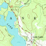 United States Geological Survey Loon Lake, NY (1968, 24000-Scale) digital map