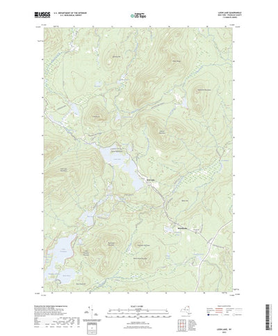 United States Geological Survey Loon Lake, NY (2023, 24000-Scale) digital map