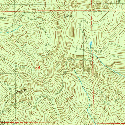 United States Geological Survey Loon Lake, OR (1985, 24000-Scale) digital map