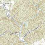 United States Geological Survey Looneys Gap, TN (2022, 24000-Scale) digital map