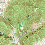 United States Geological Survey Looneys Gap, TN-VA (1947, 24000-Scale) digital map