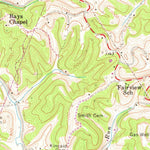 United States Geological Survey Looneyville, WV (1957, 24000-Scale) digital map