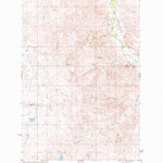 United States Geological Survey Loony Hollow, MT (1981, 24000-Scale) digital map