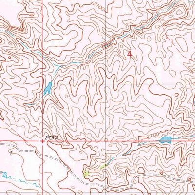 United States Geological Survey Loony Hollow, MT (1981, 24000-Scale) digital map