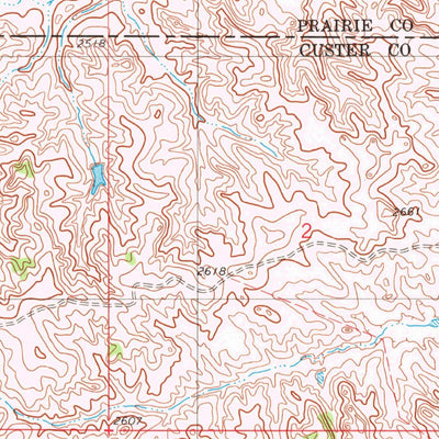 United States Geological Survey Loony Hollow, MT (1981, 24000-Scale) digital map