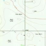 United States Geological Survey Loop, TX (1969, 24000-Scale) digital map