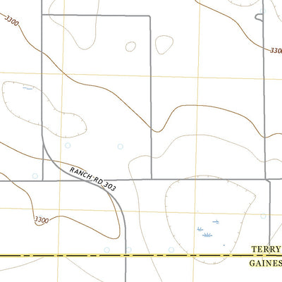 United States Geological Survey Loop, TX (2022, 24000-Scale) digital map
