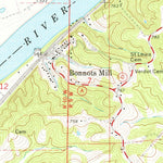 United States Geological Survey Loose Creek, MO (1975, 24000-Scale) digital map