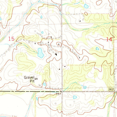 United States Geological Survey Looxahoma, MS (1982, 24000-Scale) digital map
