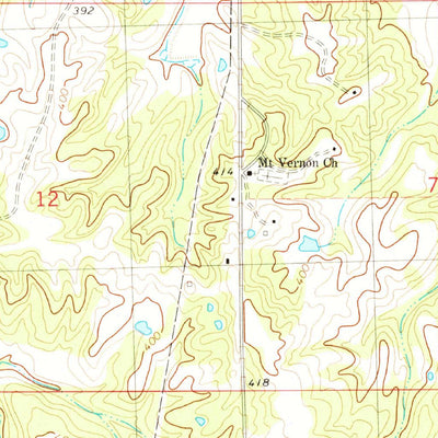 United States Geological Survey Looxahoma, MS (1982, 24000-Scale) digital map