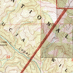 United States Geological Survey Lopez Mountain, CA (1995, 24000-Scale) digital map