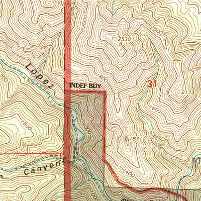 United States Geological Survey Lopez Mountain, CA (1995, 24000-Scale) digital map