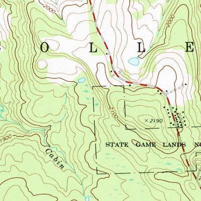 United States Geological Survey Lopez, PA (1969, 24000-Scale) digital map