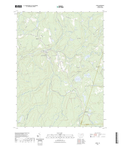 United States Geological Survey Lopez, PA (2023, 24000-Scale) digital map