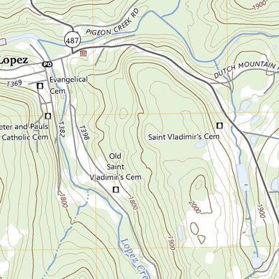 United States Geological Survey Lopez, PA (2023, 24000-Scale) digital map