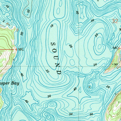 United States Geological Survey Lopez Pass, WA (1973, 24000-Scale) digital map