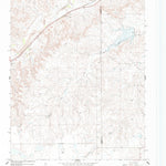 United States Geological Survey Lora, TX (1967, 24000-Scale) digital map