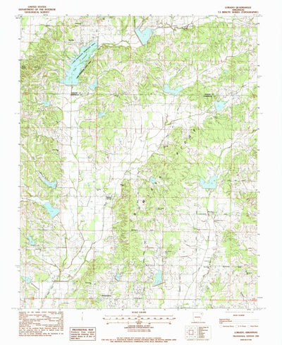 United States Geological Survey Lorado, AR (1983, 24000-Scale) digital map