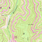 United States Geological Survey Lorado, WV (1968, 24000-Scale) digital map