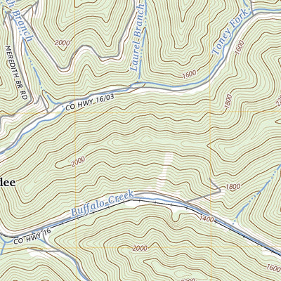 United States Geological Survey Lorado, WV (2023, 24000-Scale) digital map