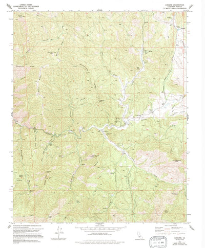 United States Geological Survey Loraine, CA (1972, 24000-Scale) digital map
