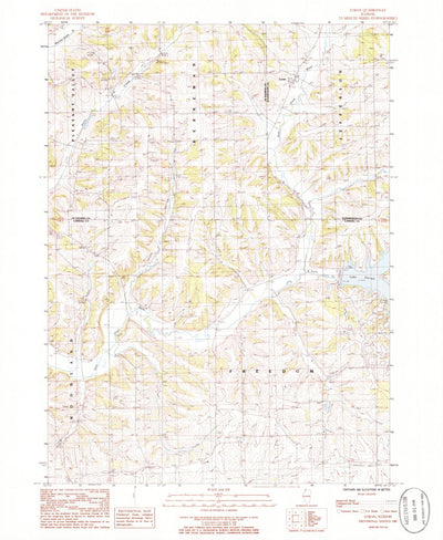 United States Geological Survey Loran, IL (1985, 24000-Scale) digital map