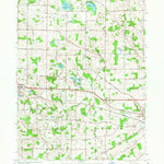 United States Geological Survey Lorane, IN (1965, 24000-Scale) digital map