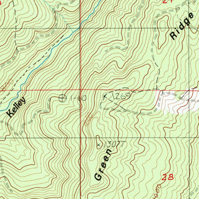 United States Geological Survey Lorane, OR (1984, 24000-Scale) digital map